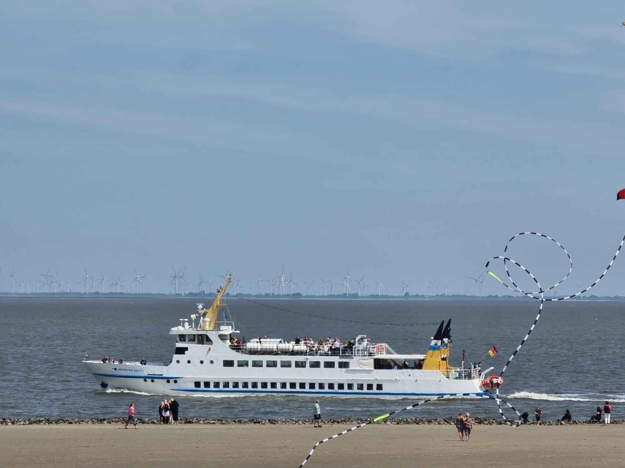Meerblick 424 Im Haus Trafalgar Cuxhaven Luaran gambar